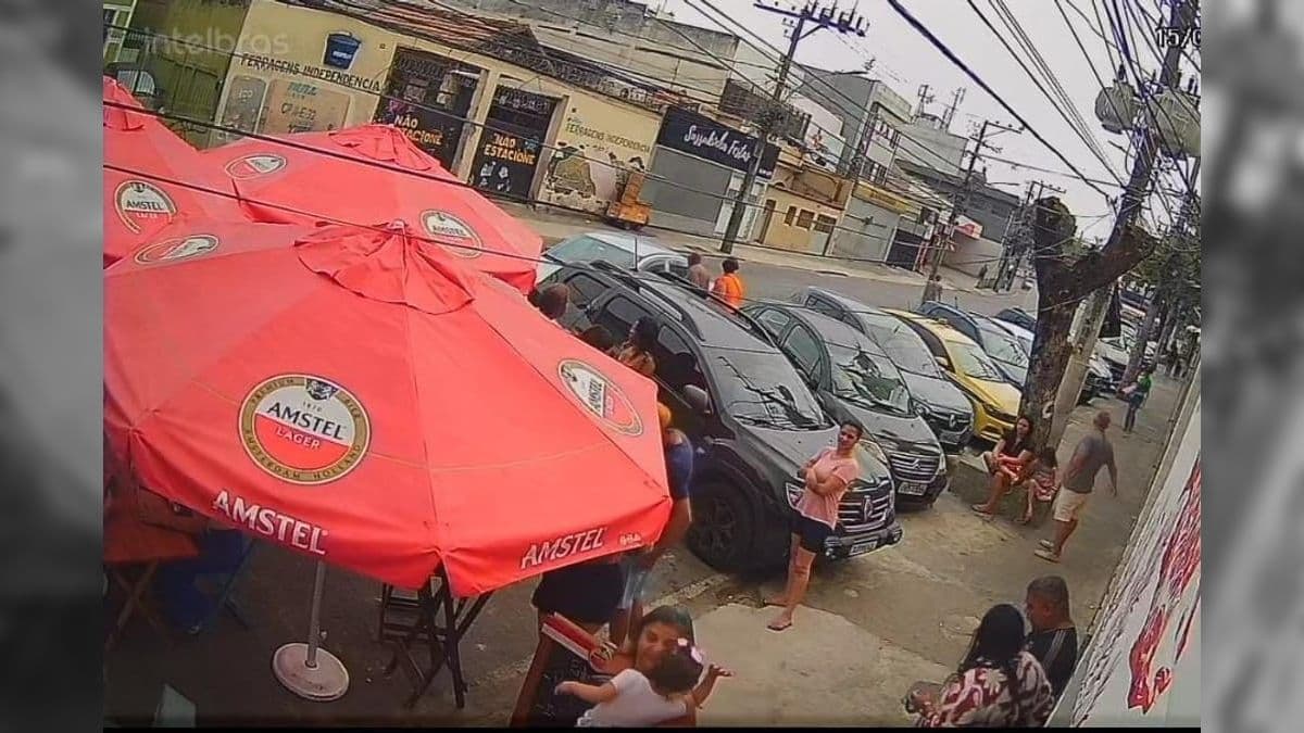 Momento dos tiros 