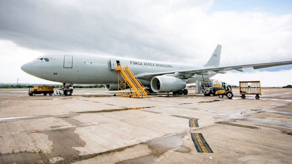 Avião KC-30, da Força Aérea Brasileira