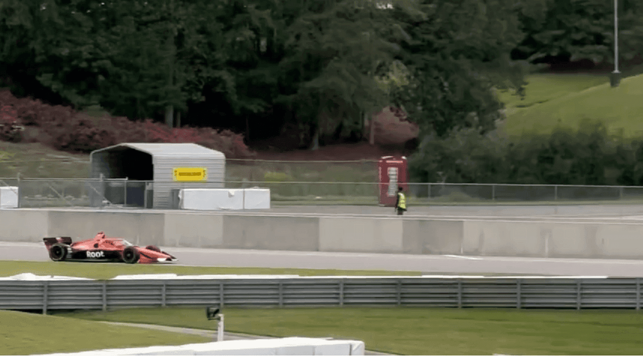 Felipe Drugovich faz primeiro teste na Indy