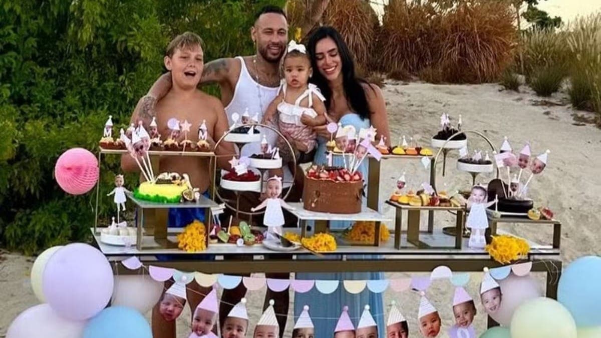 Bruna Biancardi, Mavie, Neymar e Davi Lucca