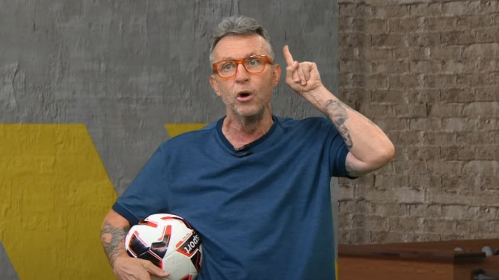 Craque Neto, no "Os Donos da Bola"