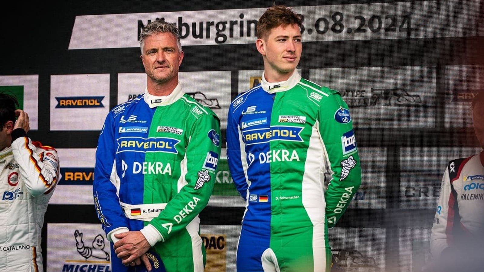 Ralf Schumacher e David Schumacher