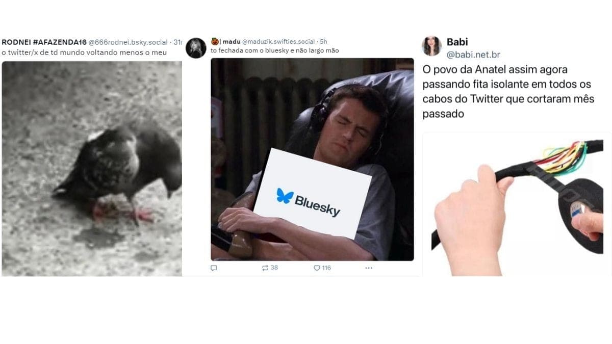 Volta do X vira meme nas redes sociais