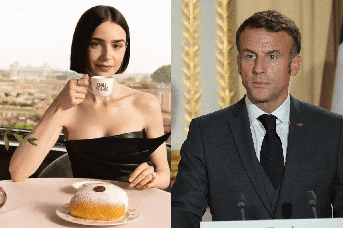 Emily e Emmanuel Macron