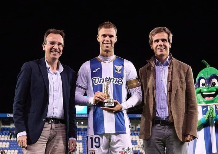 Leganés com o Pepino de Ouro