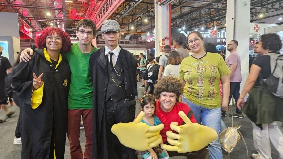 Família de Gerson Prado, na BGS