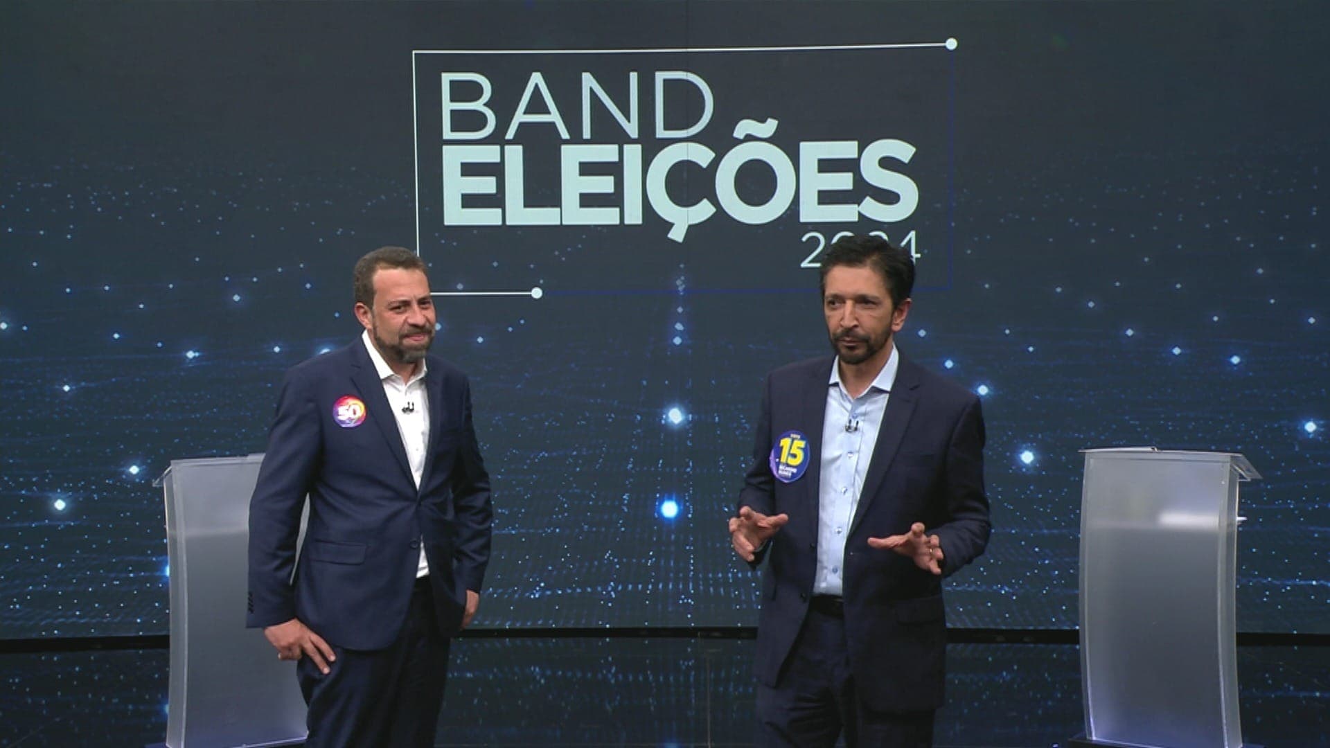 Guilherme Boulos e Ricardo Nunes