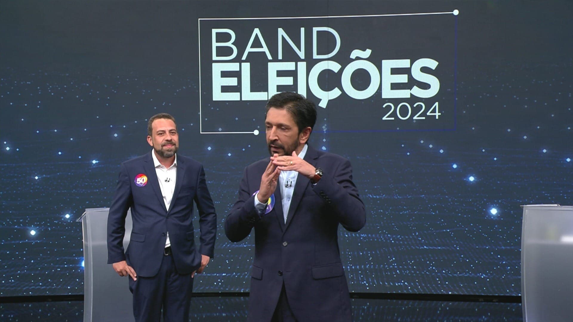 Guilherme Boulos e Ricardo Nunes