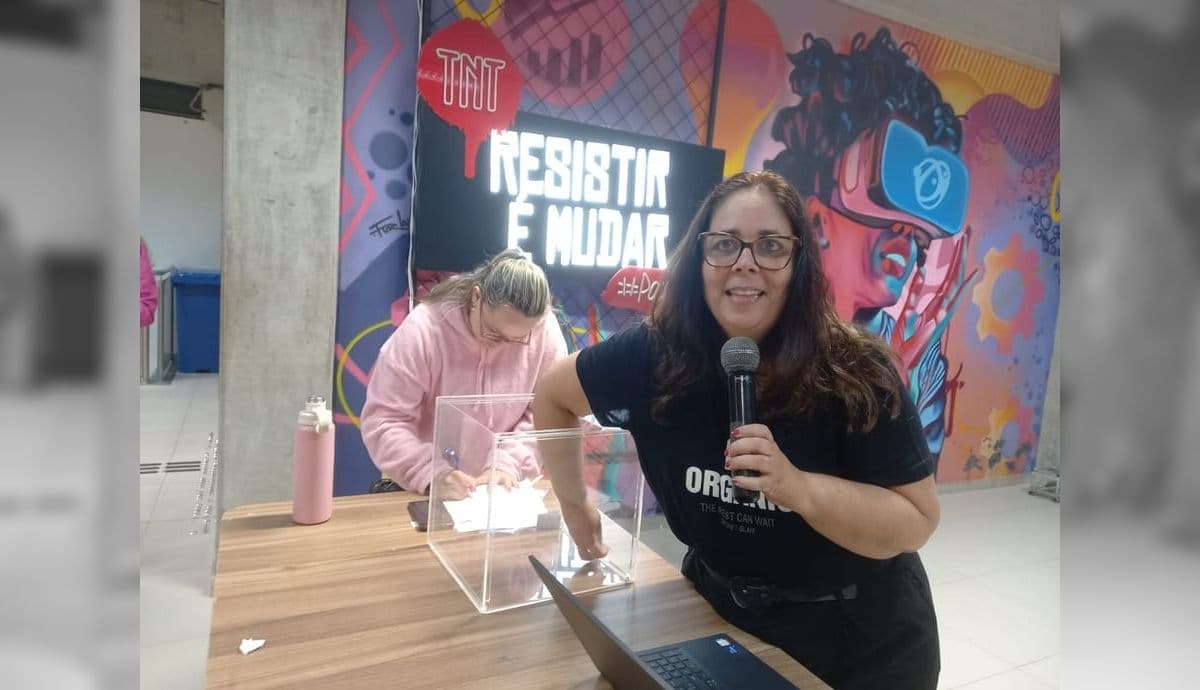 Equipe organizadora da Marathona fez  sorteio