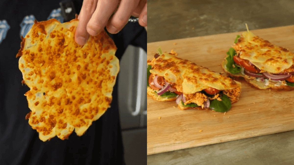 Sanduíche de batata do TikTok