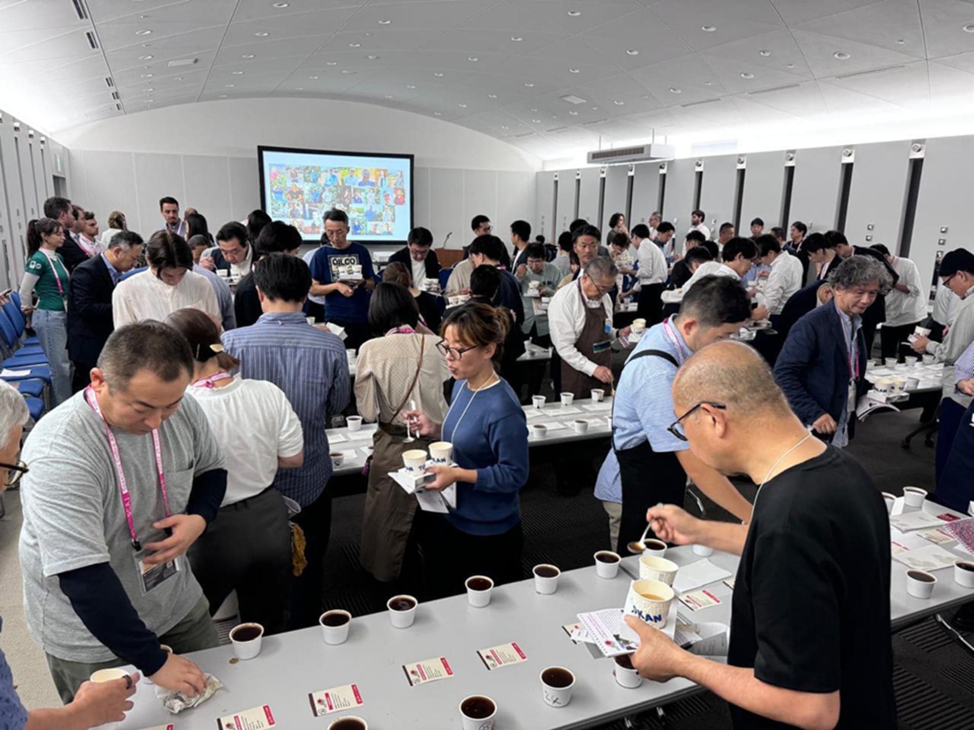 Evento do setor de café no Japão