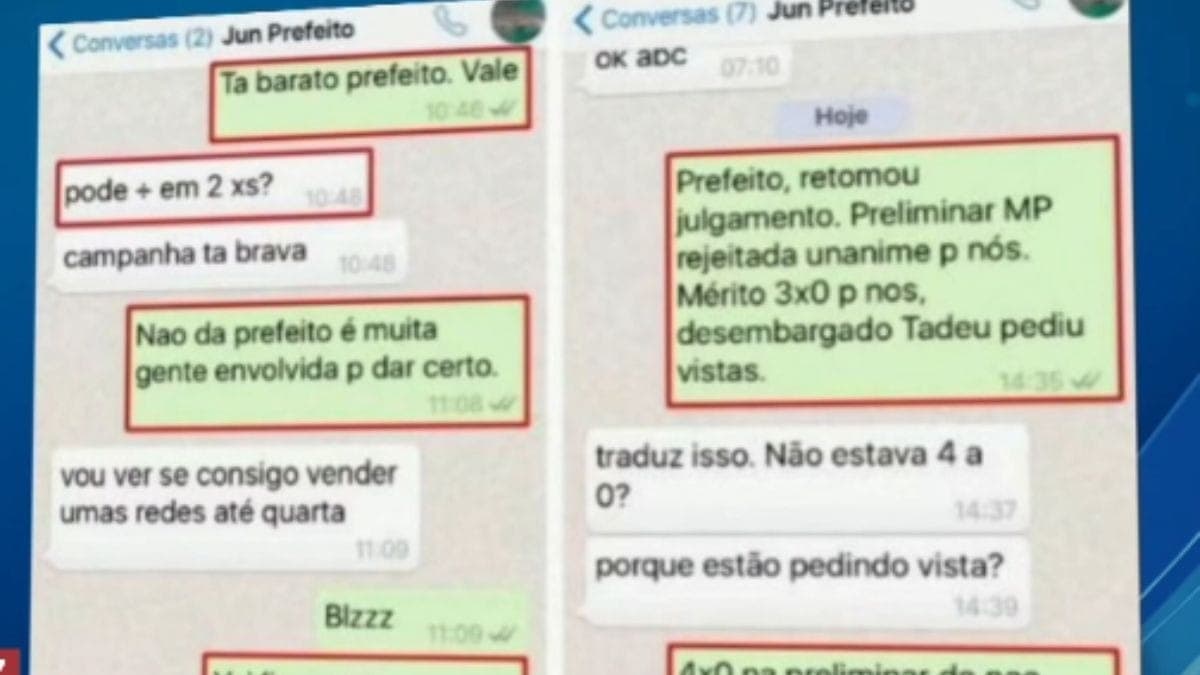 Prefeito negociou sentença