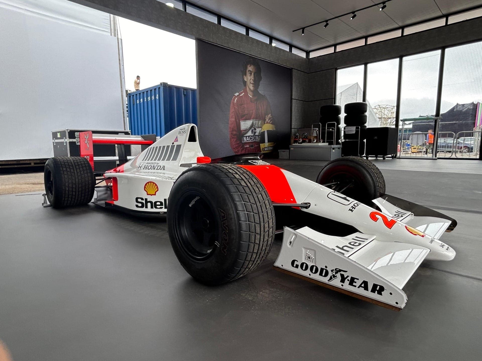 McLaren MP4/5B no GP de São Paulo 2024