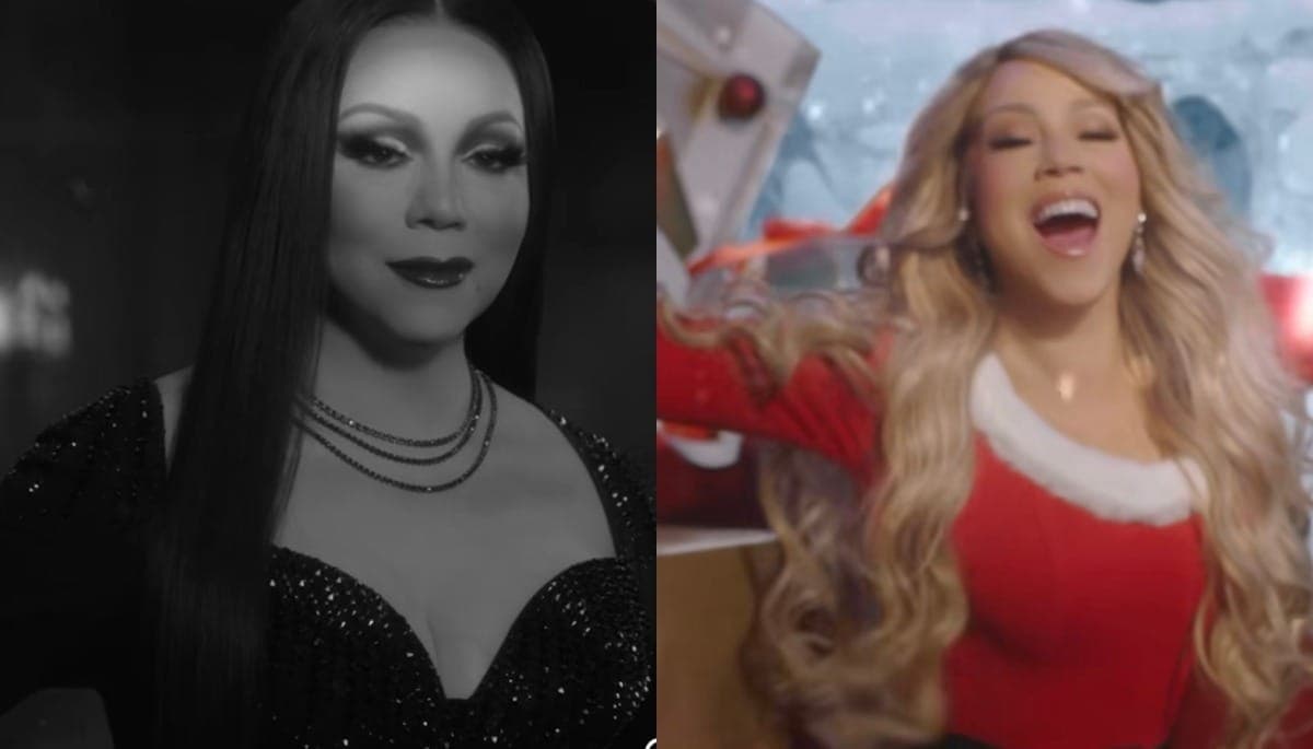 Mariah Carey descongela para o Natal