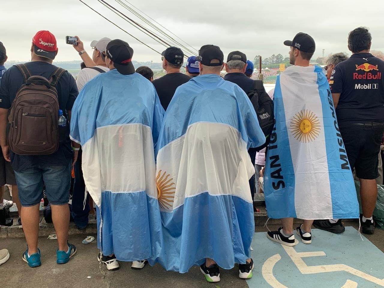Expectativa é de até 10 mil torcedores da Argentina em Interlagos no domingo