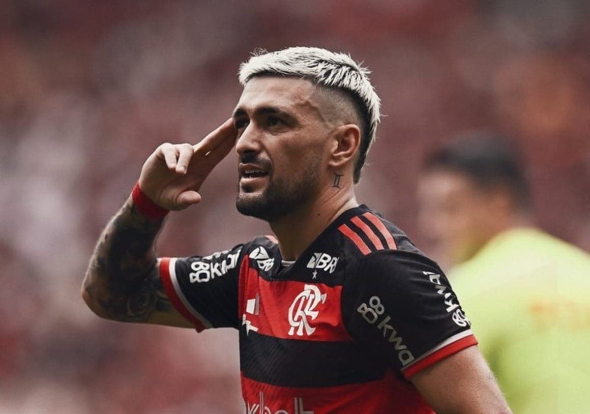 Arrascaeta fez o primeiro gol do Fla