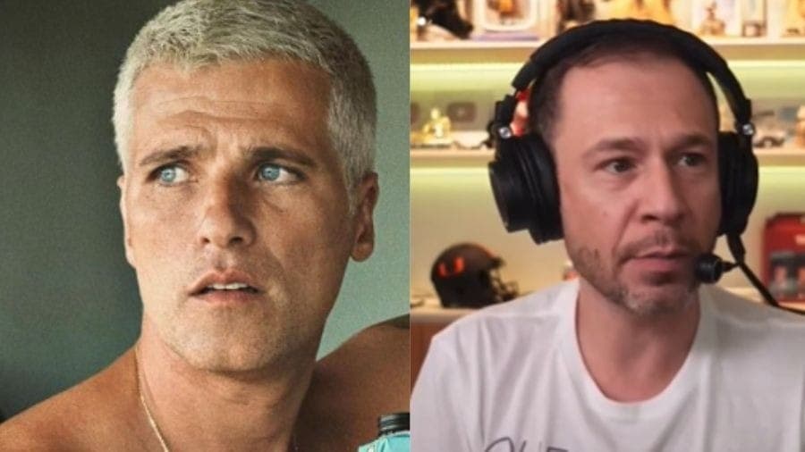 Bruno Gagliasso e Tiago Leifert