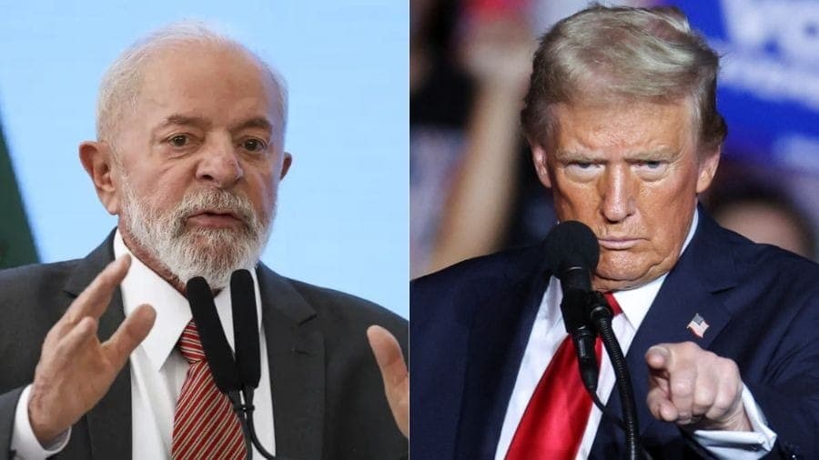Presidente Lula e Donald Trump