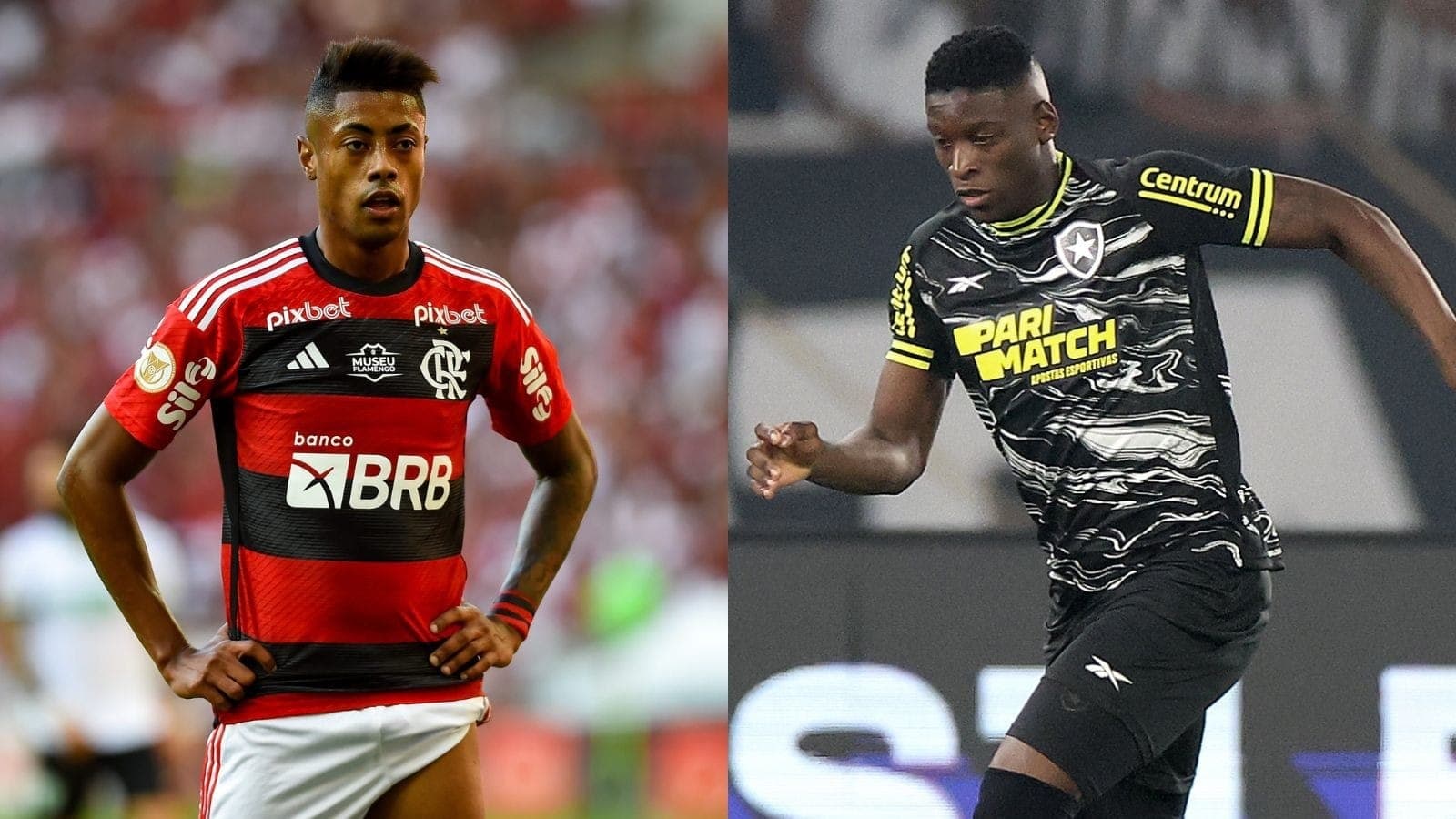 Bruno Henrique e Luis Henrique