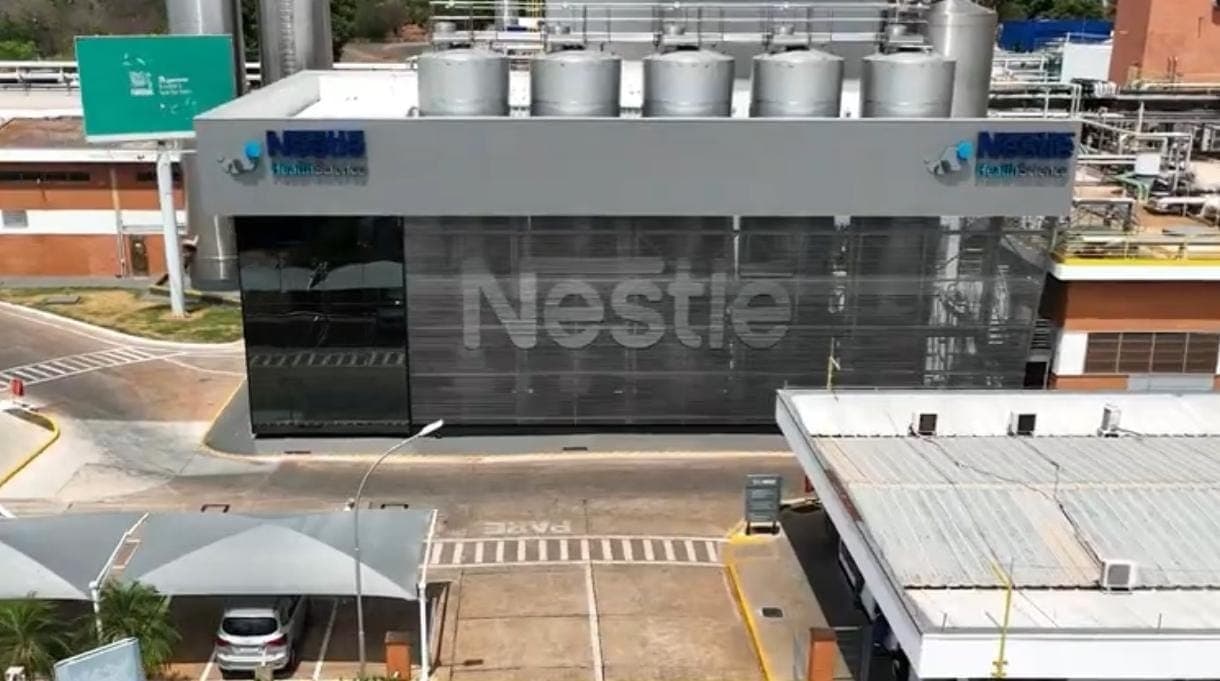 Fábrica da Nestlé em Araçatuba (SP)