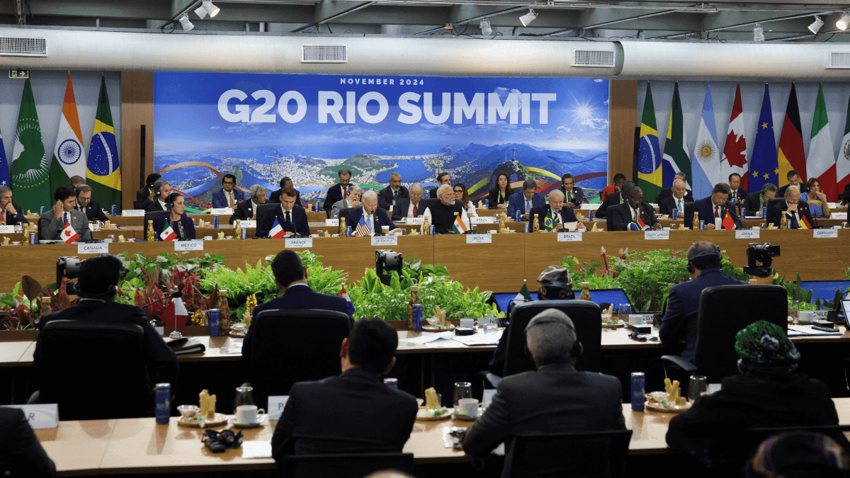 Cúpula dos Líderes do G20, no Rio de Janeiro