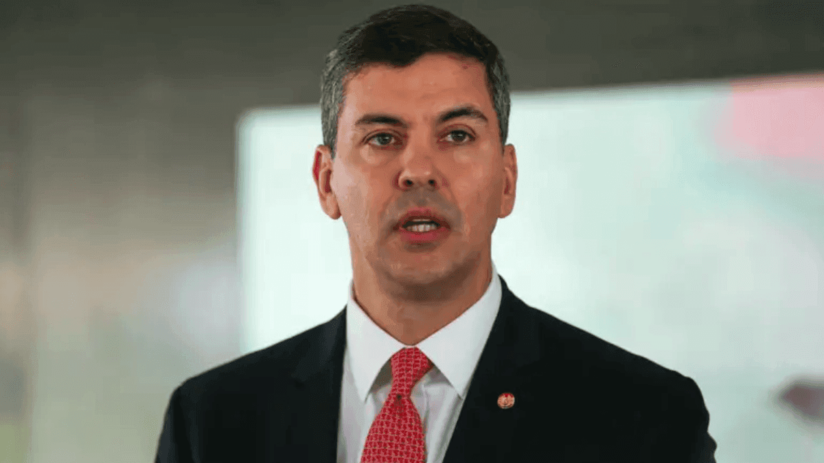 Santiago Peña, presidente do Paraguai 