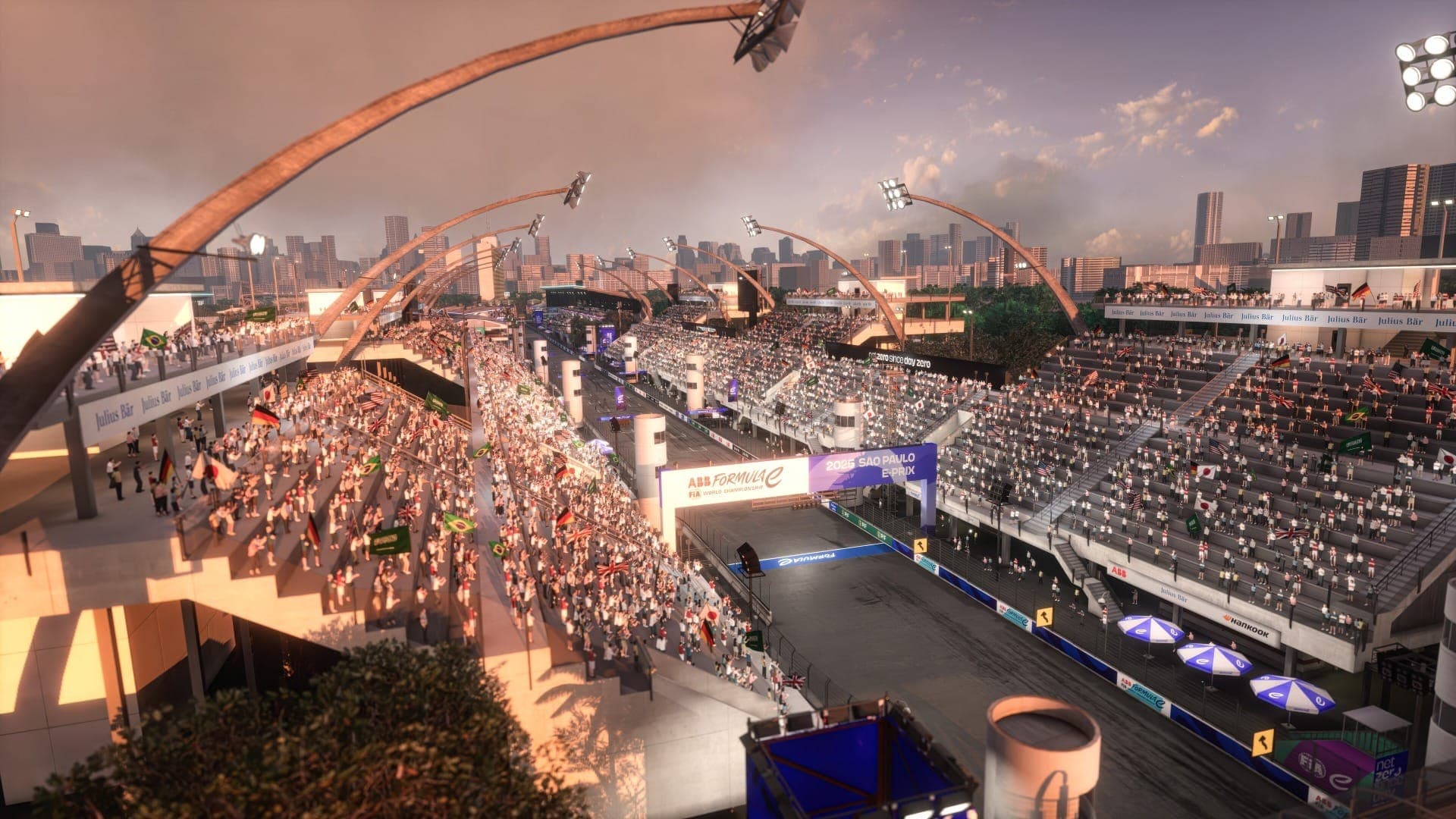 Circuito do Anhembi no game TrackMania