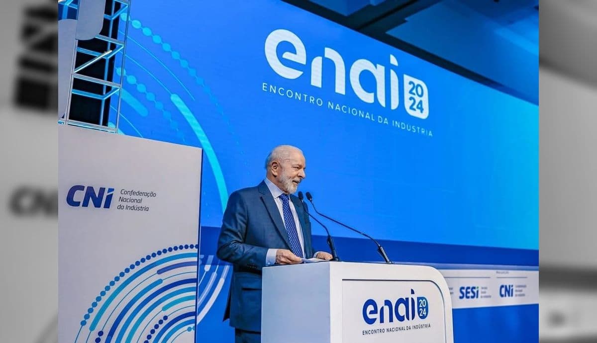Lula durante Abertura do Encontro Nacional da Indústria (ENAI) 2024