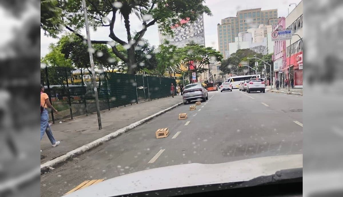 Atuação de flanelinhas no Centro de SP