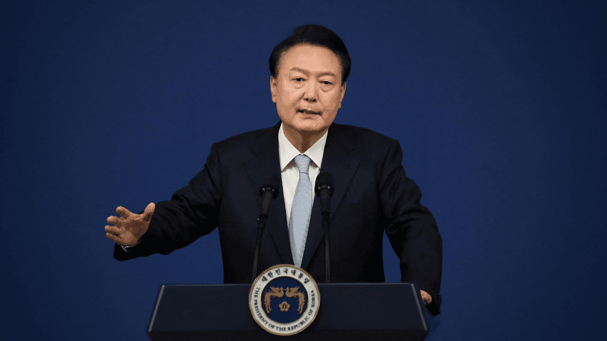 Yoon Suk Yeol, presidente da Coreia do Sul