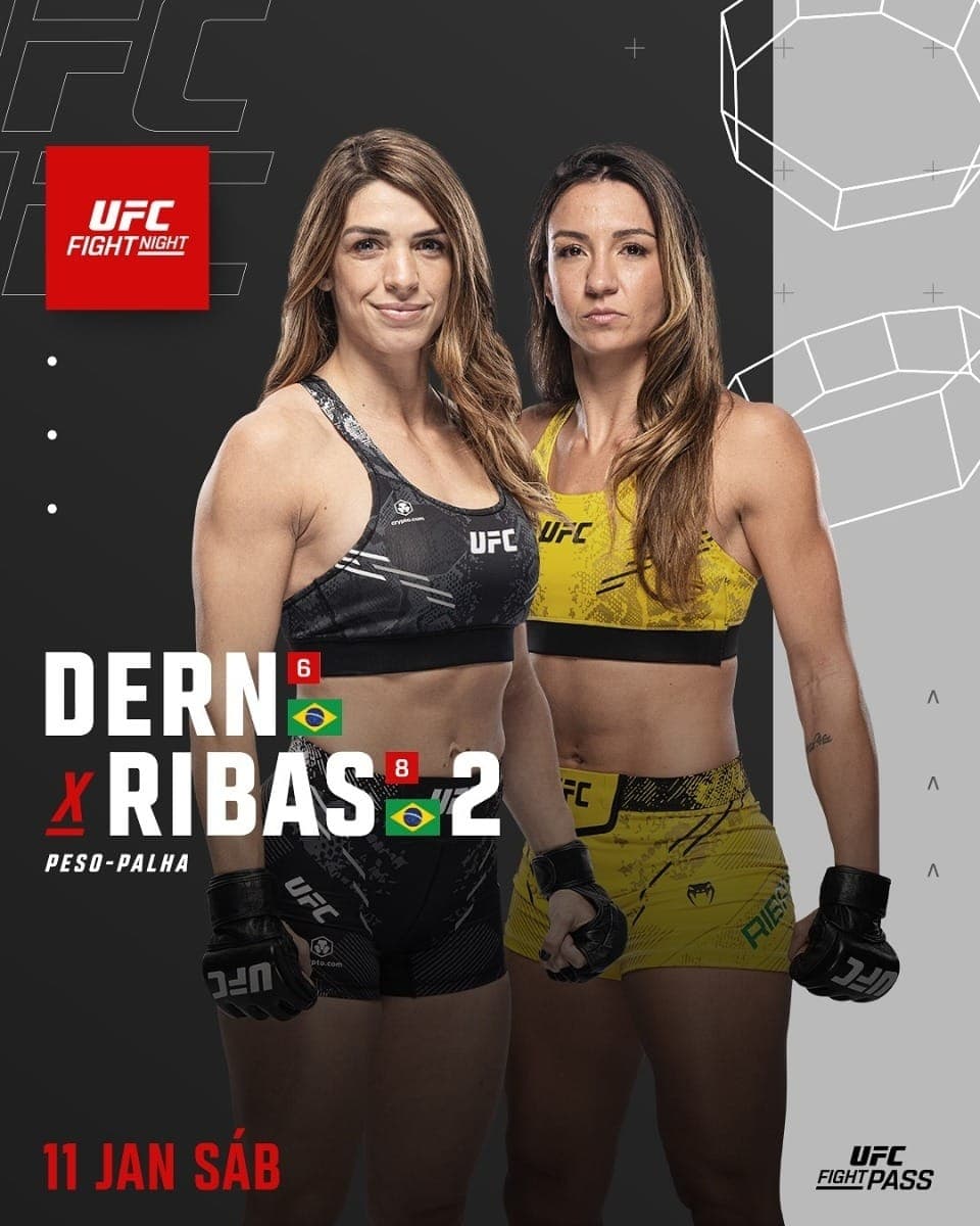 Mackenzie Dern e Amanda Ribas