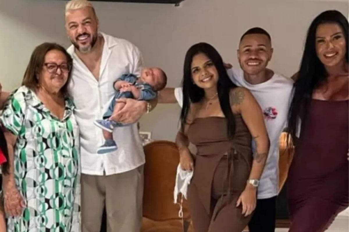 Belo e Gracyanne no Natal 