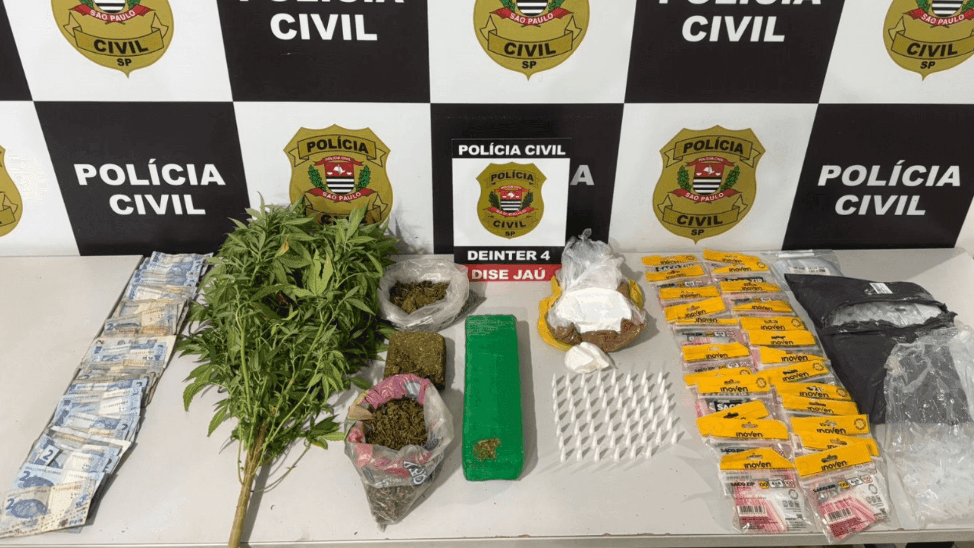A abordagem foi em uma casa de Itapuí