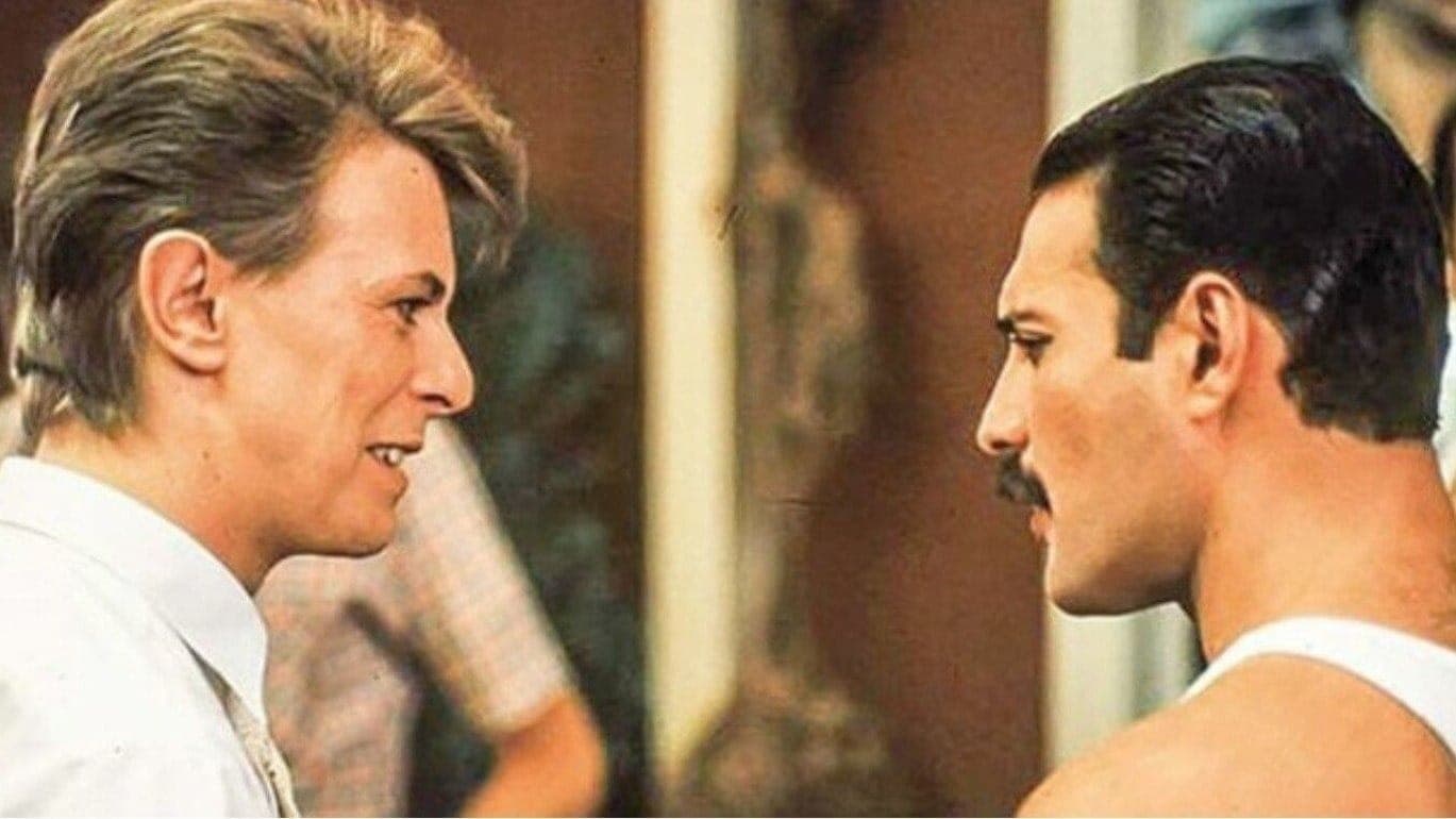 David Bowie e Freddie Mercury