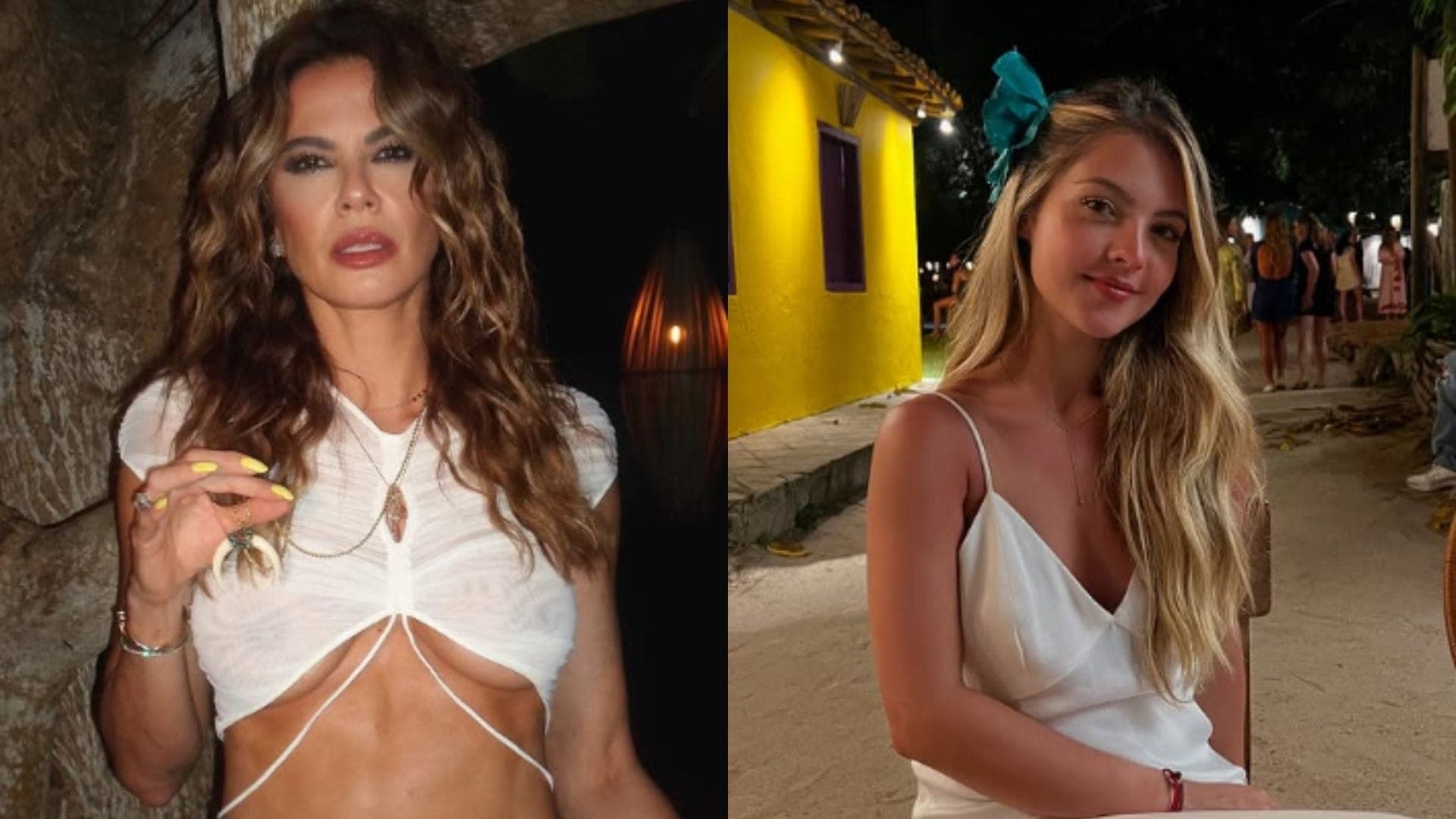 Luciana Gimenez e Júlia Gomes