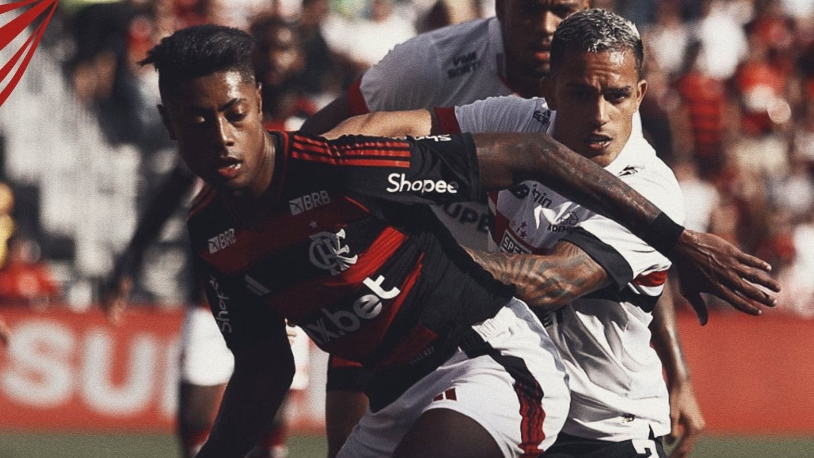 Bruno Henrique e Igor Vinícius