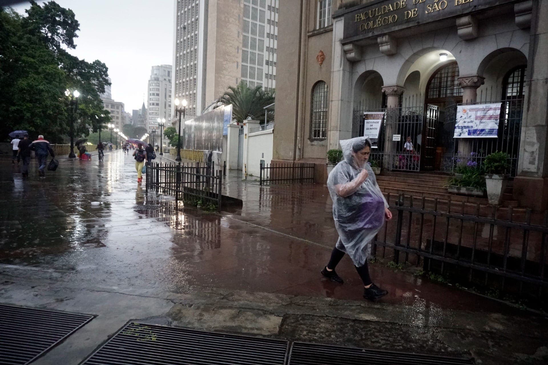 Chuva em São Paulo