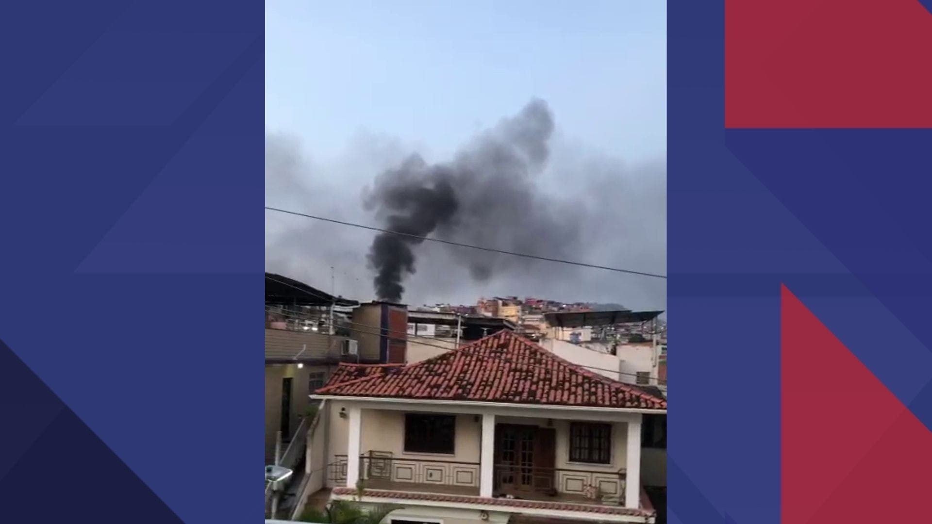 Criminosos incendiaram barricadas
