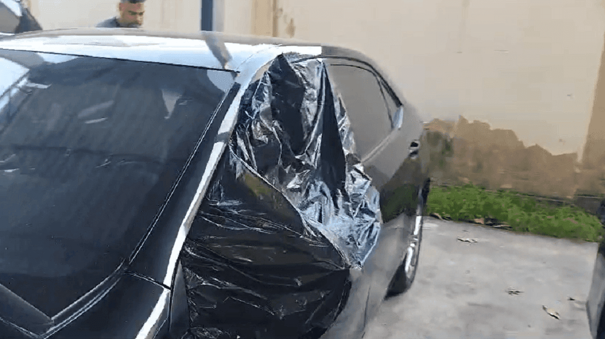 Os dois carros passaram por uma perícia