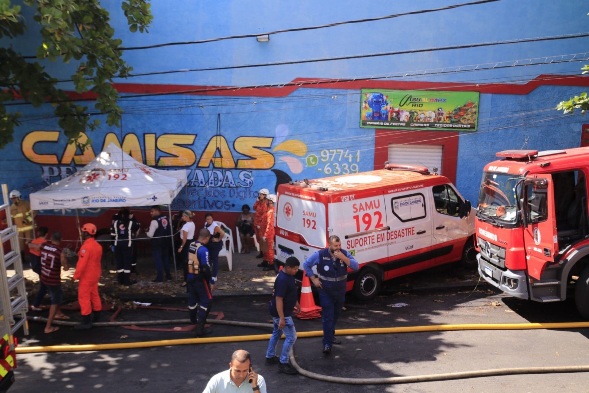 21 pessoas foram resgatadas da fábrica