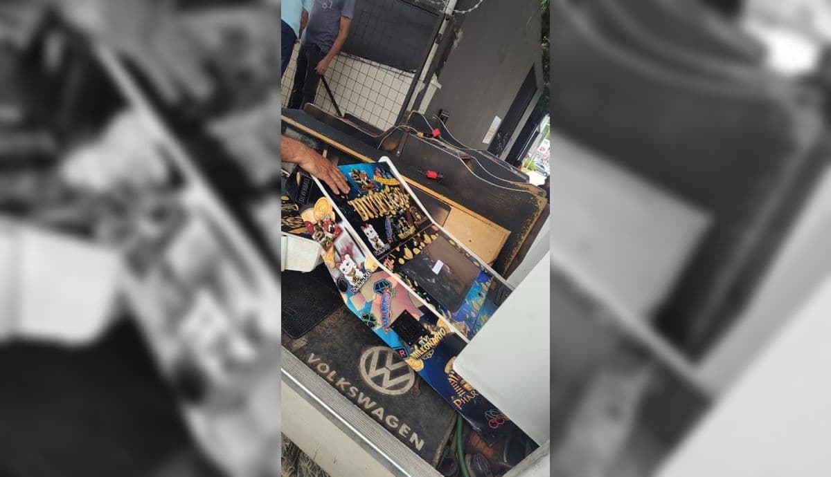 Apreensões foram em locais distintos