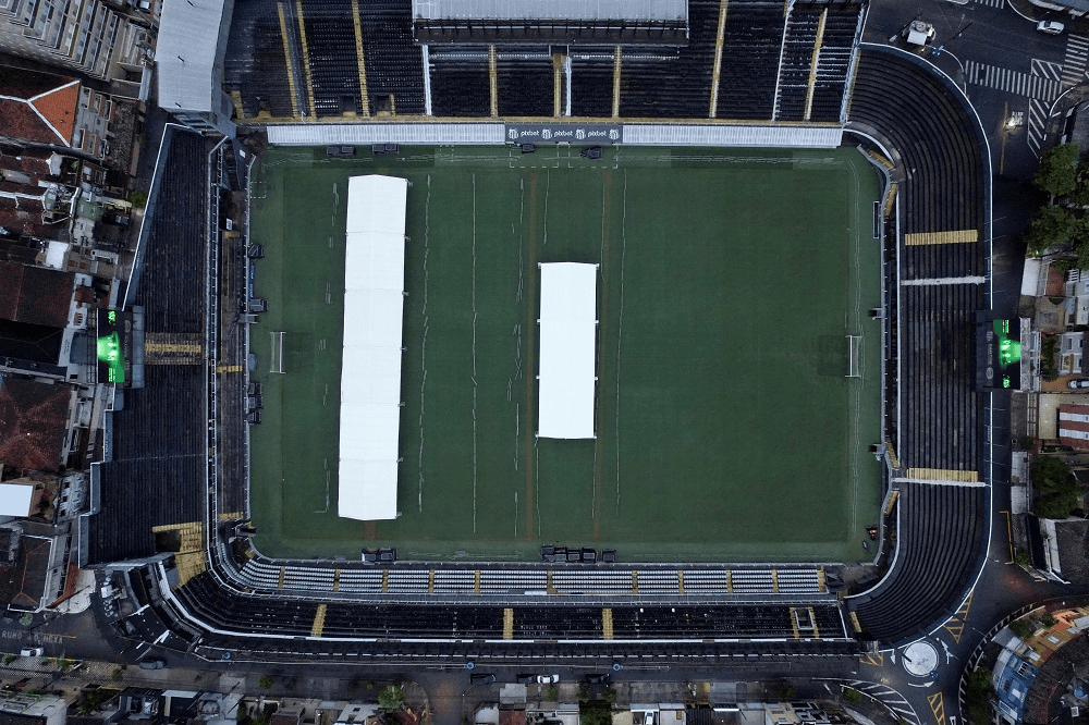 Corpo de Pelé será velado no estádio do Santos, na Vila Belmiro