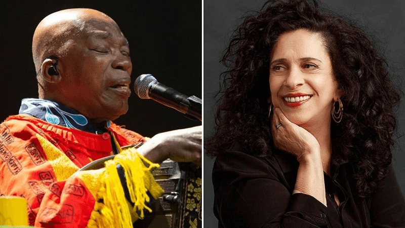 Milton Nascimento homenageia Gal Costa em último show