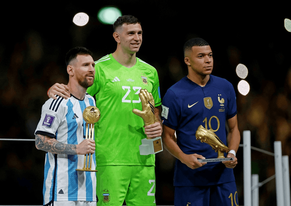Messi, Emiliano Fernandez e Mbappé se destacaram nesta Copa