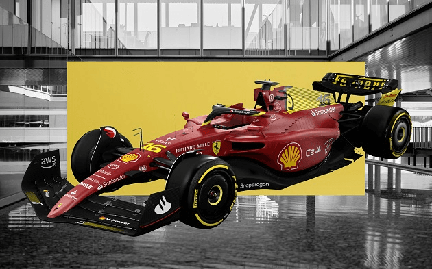 Pintura especial para o GP da Itália