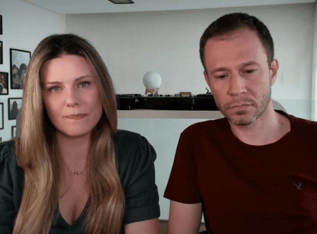 Daiana Garbin e Tiago Leifert falam sobre o estado de saúde da menina