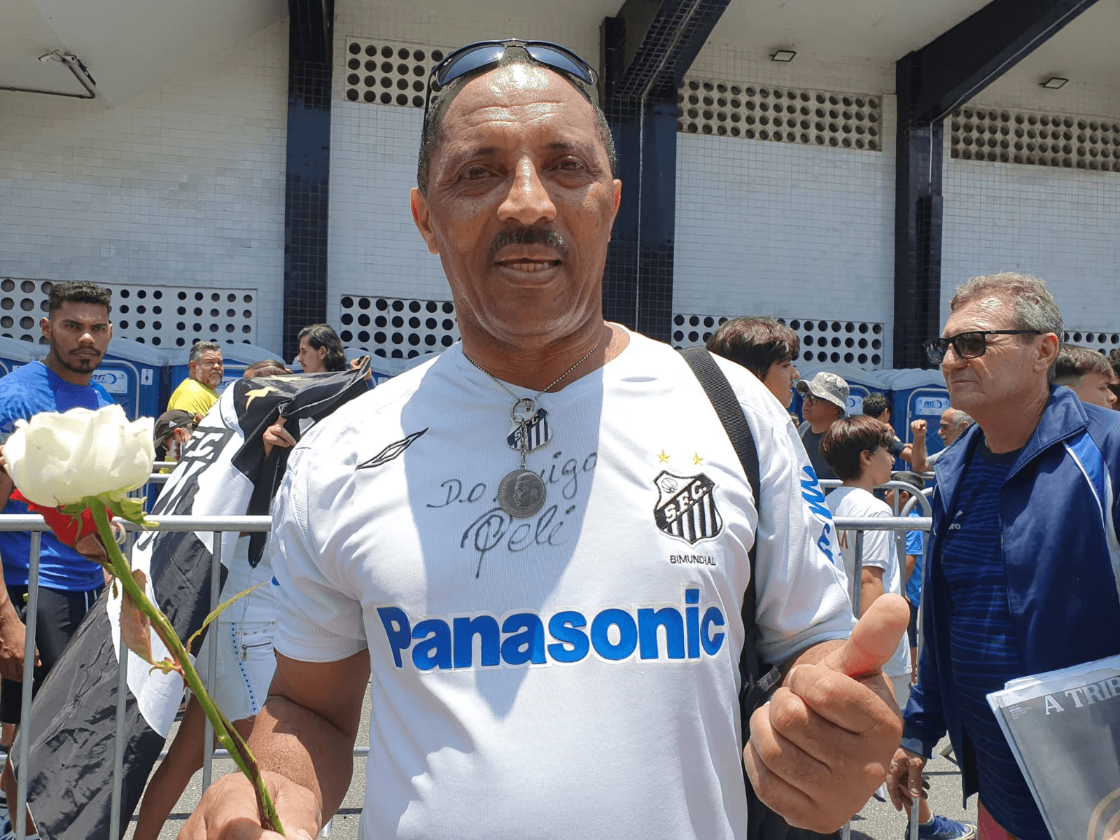 Afonso relembra com carinho da relação com Pelé