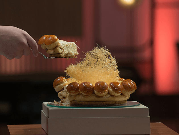 Torta Saint Honoré, clássico da confeitaria francesa