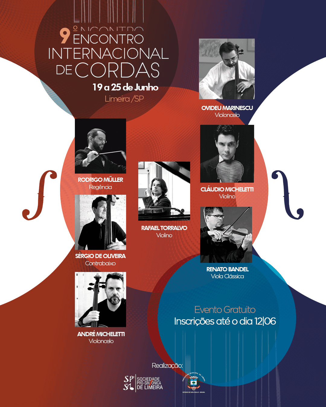 Encontro Internacional de Cordas oferece programação gratuita