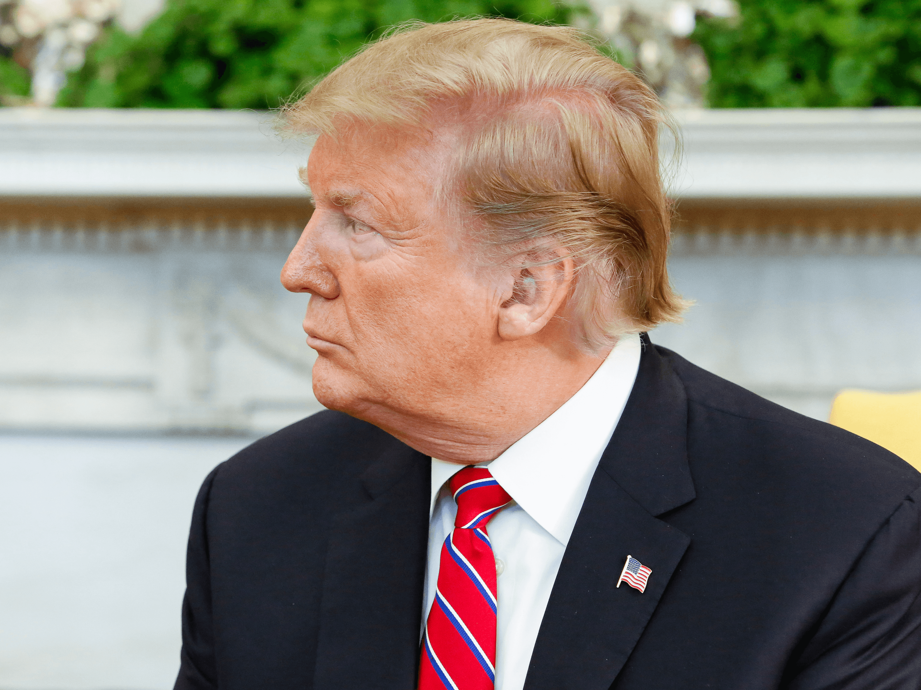 O presidente Donald Trump